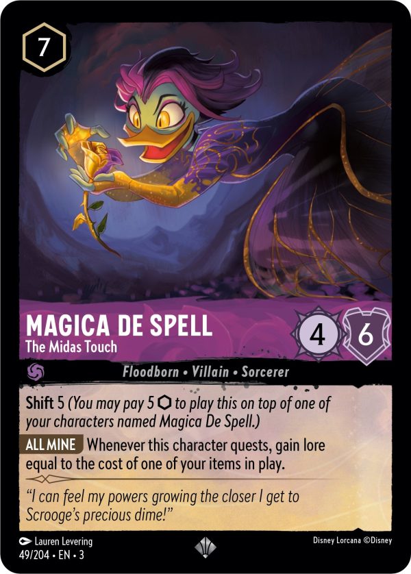 Magica De Spell - The Midas Touch (49 204) [Into the Inklands] Online