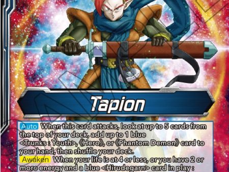 Tapion    Tapion, Hero Revived in the Present (SLR) (BT24-025) [Beyond Generations] For Cheap