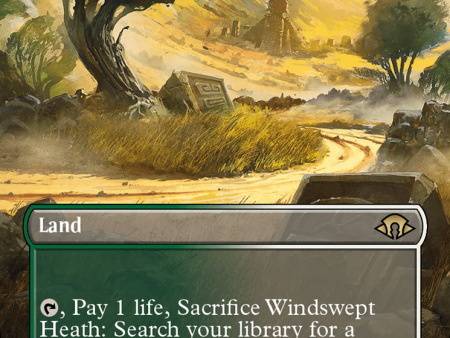 Windswept Heath (Borderless) [Modern Horizons 3] For Sale