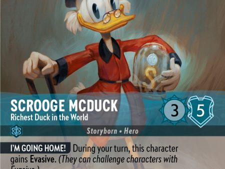 Scrooge McDuck - Richest Duck in the World (Alternate Art) (218 204) [Into the Inklands] For Discount