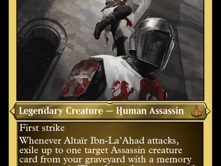 Altair Ibn-La Ahad (Foil Etched) [Assassin s Creed] Discount