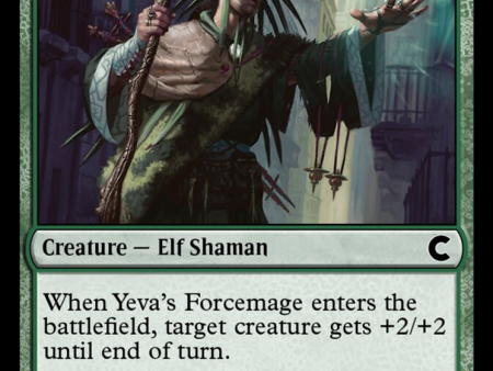 Yeva s Forcemage [Ravnica: Clue Edition] Hot on Sale