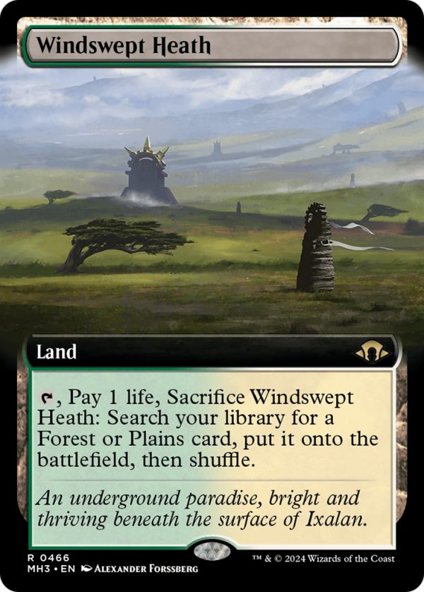 Windswept Heath (Extended Art) [Modern Horizons 3] Online Hot Sale