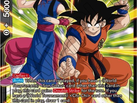 Son Goku & Chi-Chi, Tournament of Destiny (Zenkai Series Tournament Pack Vol.7) (P-584) [Tournament Promotion Cards] Online Sale