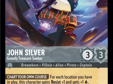 John Silver - Greedy Treasure Seeker (176 204) [Into the Inklands] For Discount