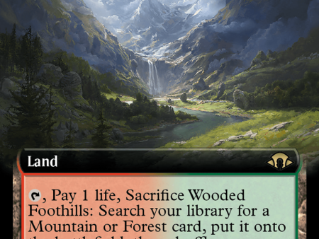 Wooded Foothills (Extended Art) [Modern Horizons 3] Online