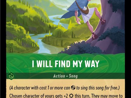 I Will Find My Way (95 204) [Into the Inklands] Sale