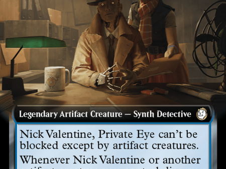 Nick Valentine, Private Eye (Extended Art) [Fallout] For Sale