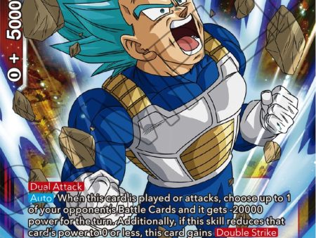 SSB Vegeta, Pure-Blood Sparking (Zenkai Series Tournament Pack Vol.7) (P-575) [Tournament Promotion Cards] Discount