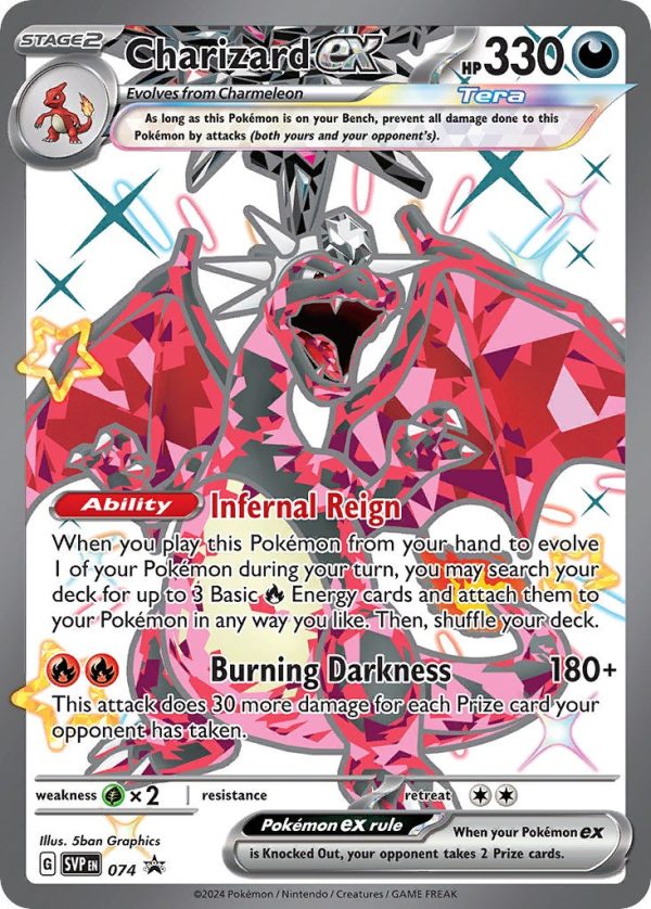 Charizard ex (074) [Scarlet & Violet: Black Star Promos] Sale