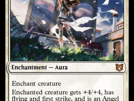 Angelic Destiny [Wilds of Eldraine Commander] Hot on Sale