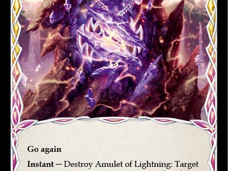 Amulet of Lightning (Blue) [LXI021] (Tales of Aria Lexi Blitz Deck)  1st Edition Normal For Cheap