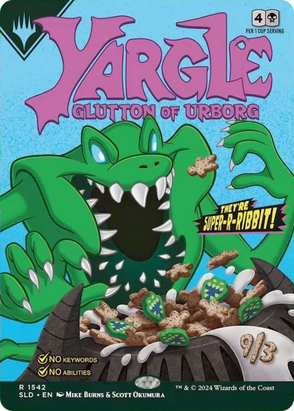 Yargle, Glutton of Urborg [Secret Lair Drop Series] Discount