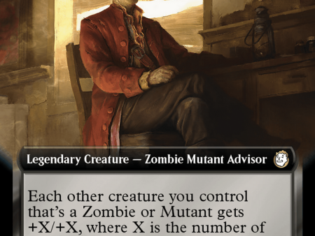 Hancock, Ghoulish Mayor (Extended Art) [Fallout] Sale