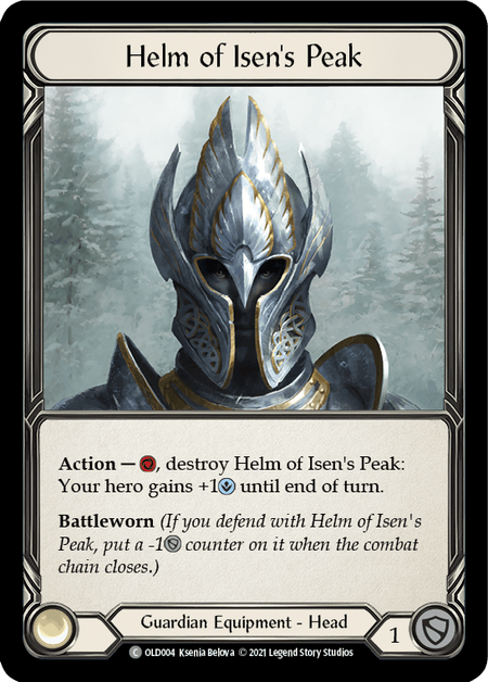 Helm of Isen s Peak [OLD004] (Tales of Aria Oldhim Blitz Deck)  1st Edition Normal Online