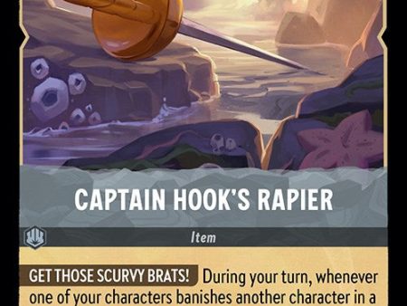 Captain Hook s Rapier (199 204) [Into the Inklands] Sale