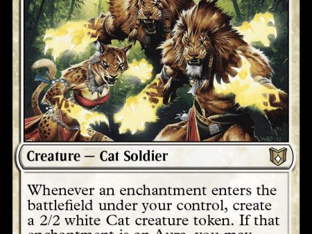 Ajani s Chosen [Wilds of Eldraine Commander] Hot on Sale