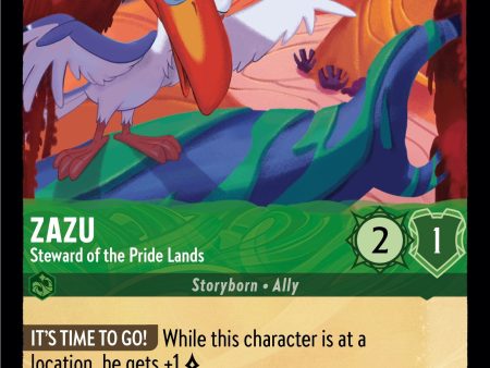 Zazu - Steward of the Pride Lands (93  204) [Into the Inklands] on Sale