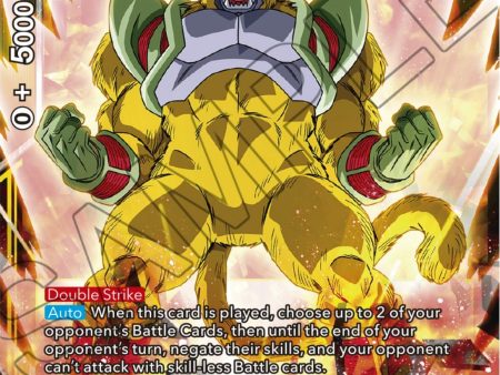 Great Ape Baby, Golden Rage (Zenkai Series Tournament Pack Vol.7) (P-583) [Tournament Promotion Cards] For Discount