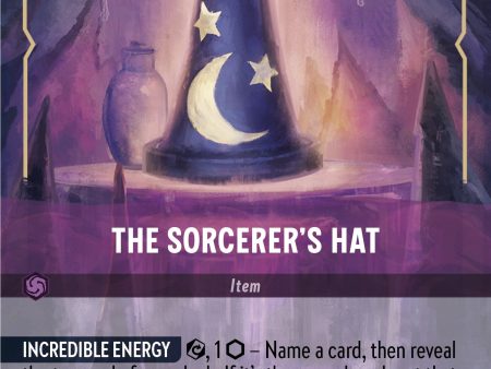 The Sorcerer s Hat (Alternate Art) (210 204) [Into the Inklands] Fashion